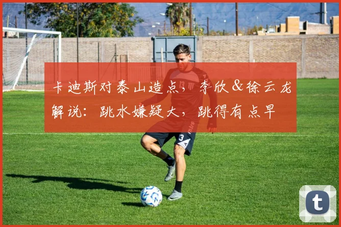 卡迪斯对泰山造点，李欣＆徐云龙解说：跳水嫌疑大，跳得有点早